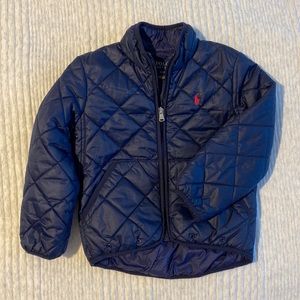 Polo Ralph Lauren unisex navy blue jacket. Size 3T